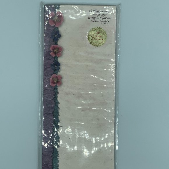 Inspirational Floral Notepad - Picture 2 of 3